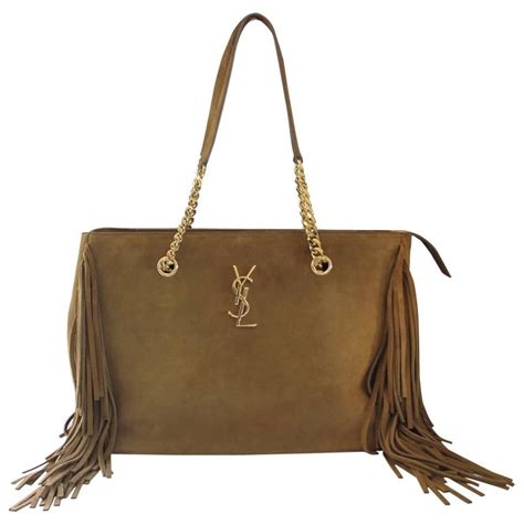 ysl suede tassel clutch|ysl handbags for sale.